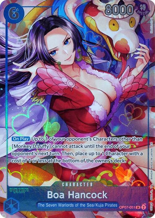 Boa Hancock (Seven Warlords of the Sea Binder Set) (OP07-051) [One Piece Promotion Cards] | Jack's On Queen