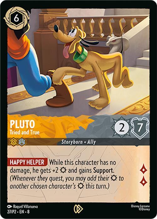 Pluto - Tried and True (27) [Disney Lorcana Promo Cards] | Jack's On Queen
