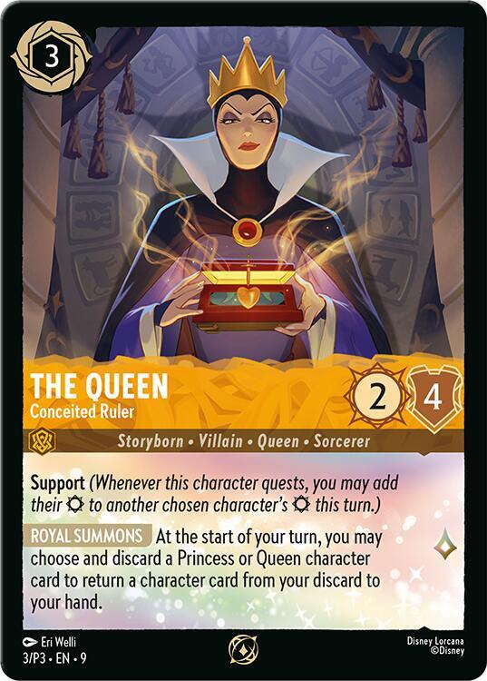 The Queen - Conceited Ruler (3) [Disney Lorcana Promo Cards] | Jack's On Queen