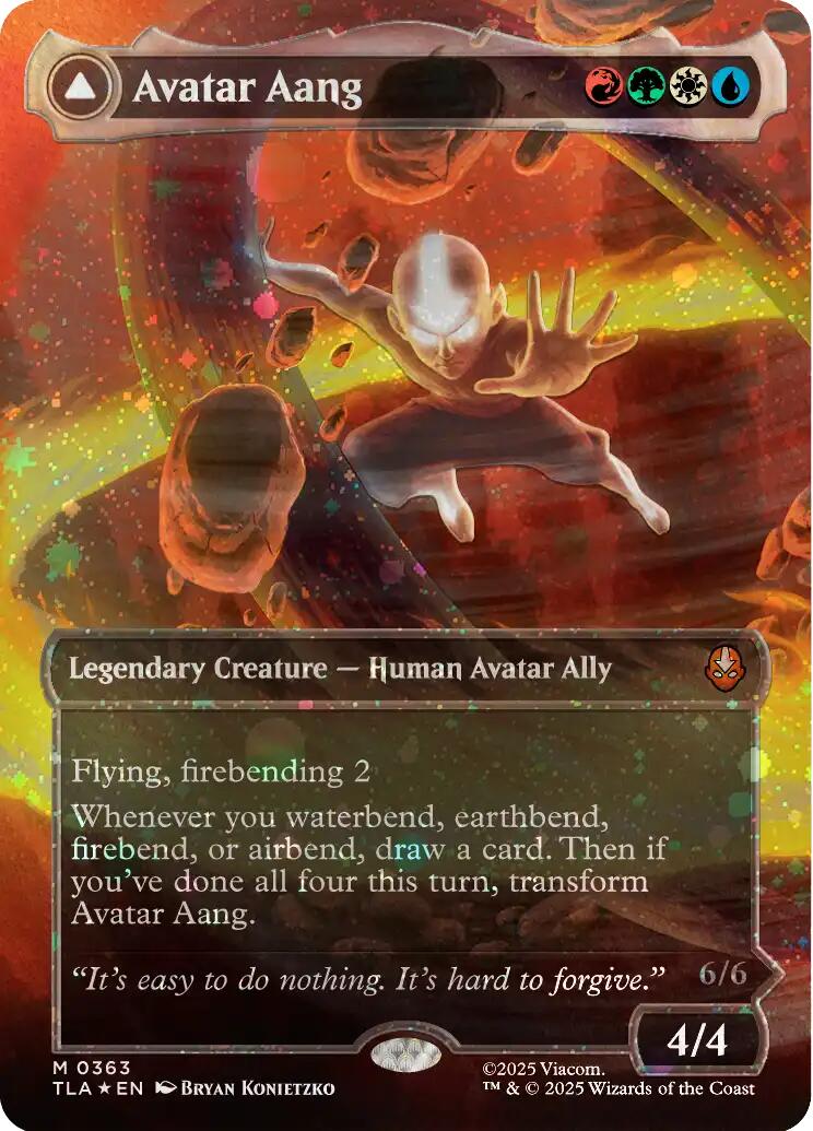 Avatar Aang (Raised Foil) [Avatar: The Last Airbender] | Jack's On Queen