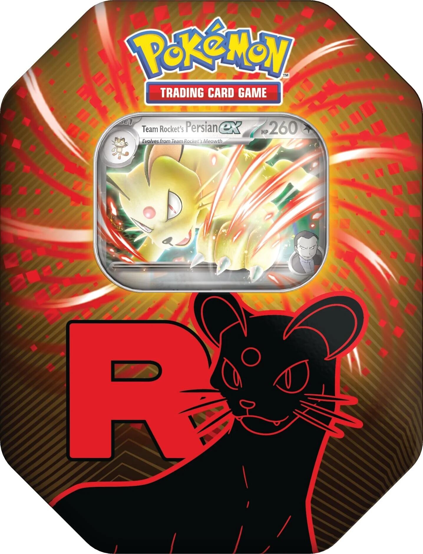 Team Rocket Tin (Team Rocket's Persian ex) (International Version) | Jack's On Queen