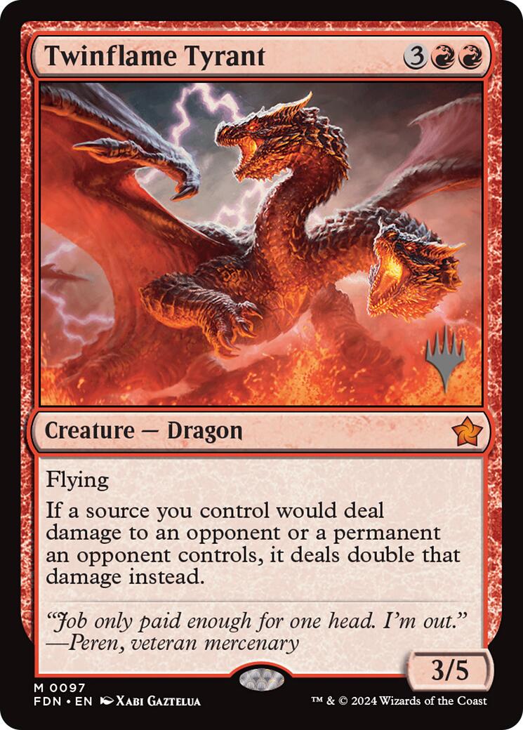 Twinflame Tyrant [Edge of Eternities Promo Pack] | Jack's On Queen