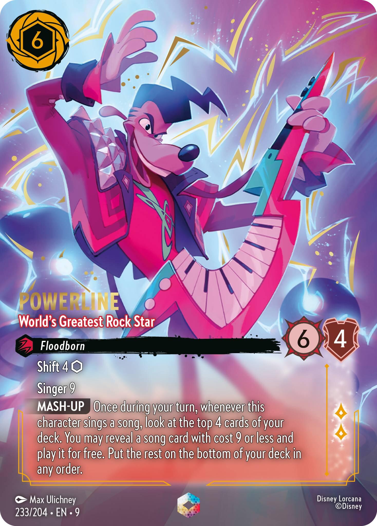 Powerline - World's Greatest Rock Star (Enchanted) (233/204) [Fabled] | Jack's On Queen