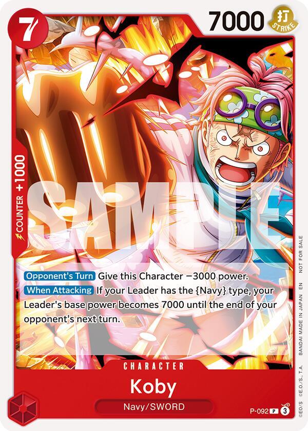 Koby (OP12 Release Event) (P-092) [One Piece Promotion Cards] | Jack's On Queen