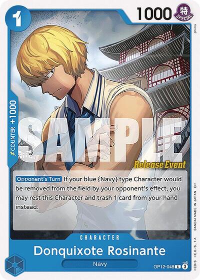 Donquixote Rosinante (048) (OP12-048) [Legacy of the Master Release Event Cards] | Jack's On Queen