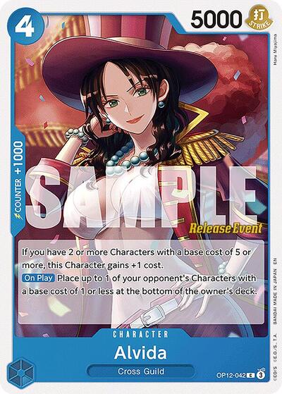 Alvida (OP12-042) [Legacy of the Master Release Event Cards] | Jack's On Queen