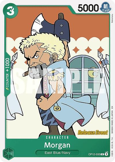 Morgan (OP12-035) [Legacy of the Master Release Event Cards] | Jack's On Queen