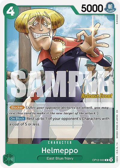 Helmeppo (OP12-033) [Legacy of the Master Release Event Cards] | Jack's On Queen