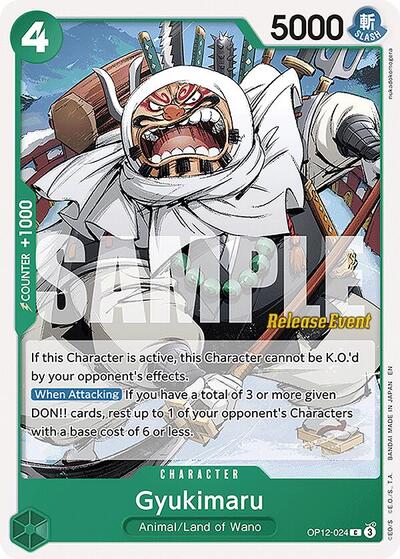 Gyukimaru (OP12-024) [Legacy of the Master Release Event Cards] | Jack's On Queen