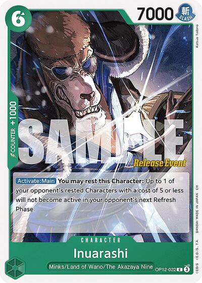 Inuarashi (OP12-022) [Legacy of the Master Release Event Cards] | Jack's On Queen