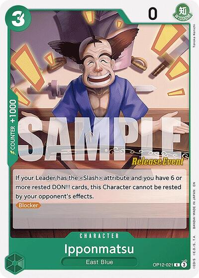 Ipponmatsu (OP12-021) [Legacy of the Master Release Event Cards] | Jack's On Queen