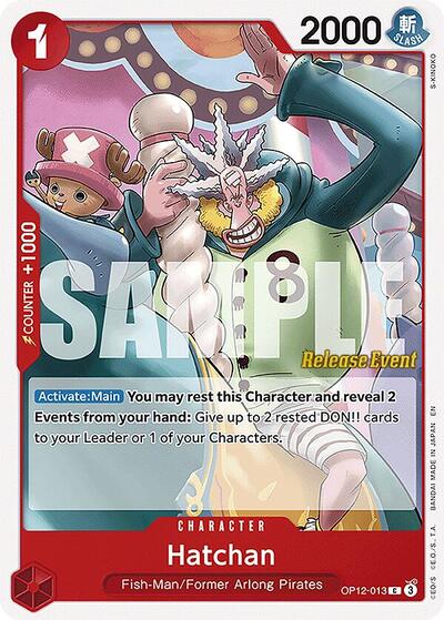Hatchan (OP12-013) [Legacy of the Master Release Event Cards] | Jack's On Queen