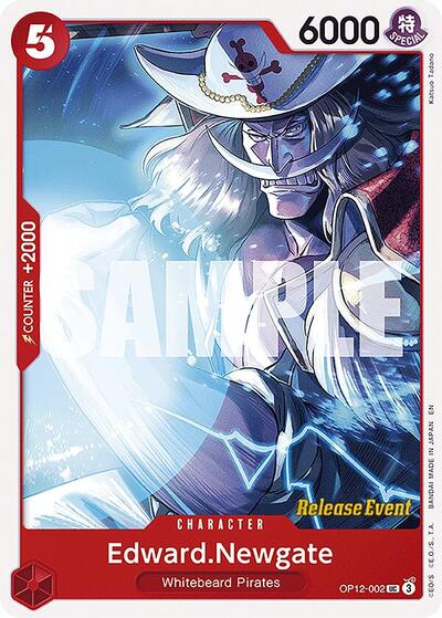 Edward.Newgate (OP12-002) [Legacy of the Master Release Event Cards] | Jack's On Queen