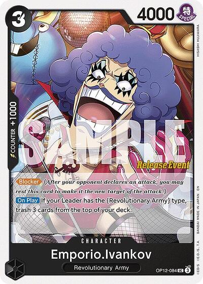 Emporio.Ivankov (084) (OP12-084) [Legacy of the Master Release Event Cards] | Jack's On Queen