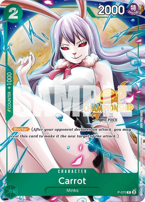 Carrot (CS 25-26 Event Pack) (P-070) [One Piece Promotion Cards] | Jack's On Queen