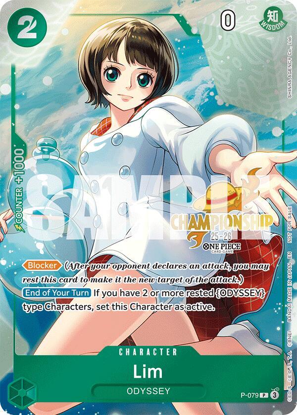 Lim (CS 25-26 Event Pack) (P-079) [One Piece Promotion Cards] | Jack's On Queen
