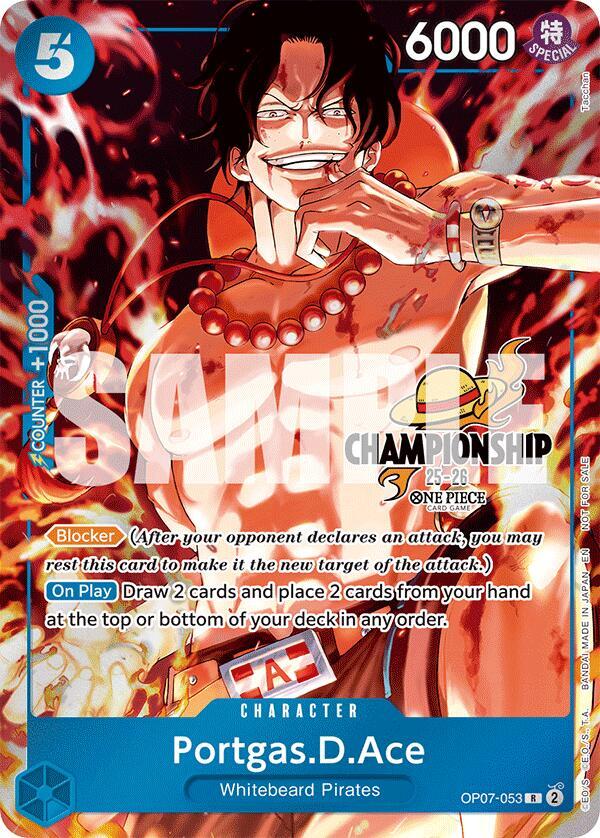 Portgas.D.Ace (CS 25-26 Celebration Pack) (OP07-053) [One Piece Promotion Cards] | Jack's On Queen