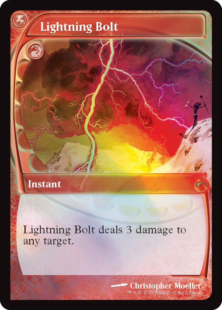 Lightning Bolt (Retro Frame) [MagicFest 2024] | Jack's On Queen