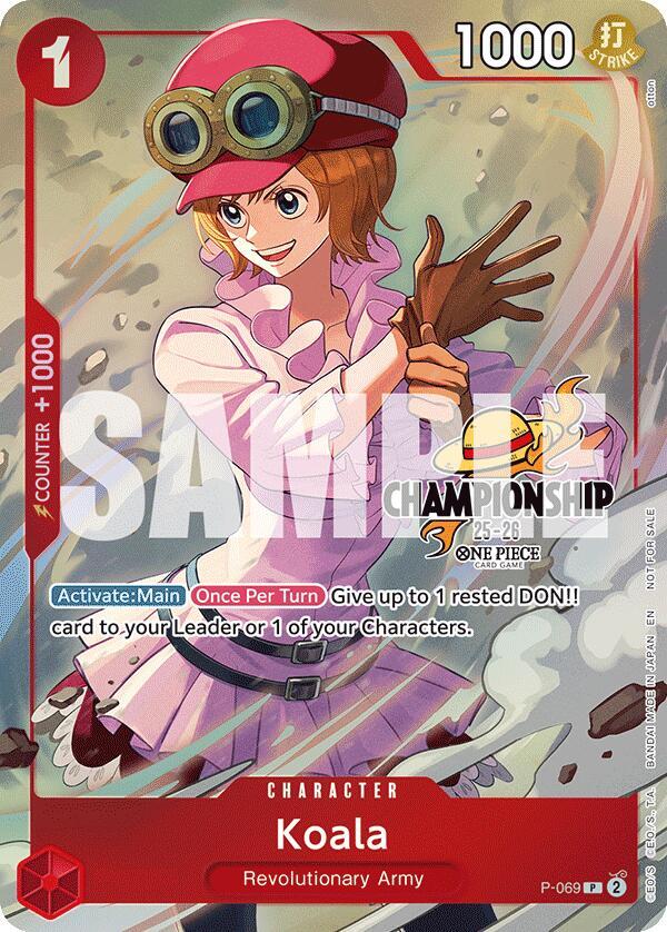 Koala (CS 25-26 Event Pack Finalist Ver.) (P-069) [One Piece Promotion Cards] | Jack's On Queen