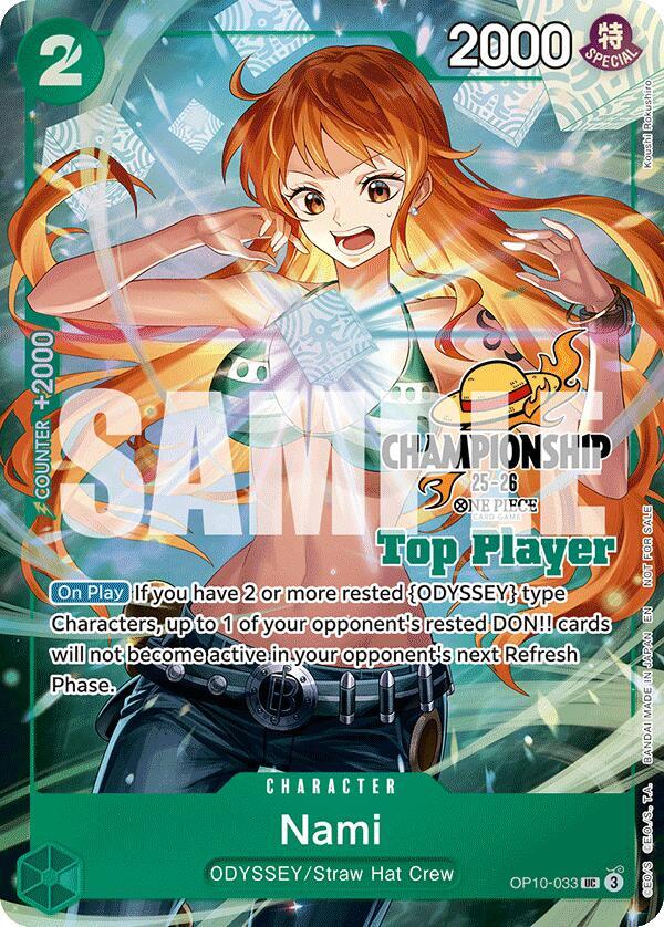 Nami (CS 25-26 Top Player Pack) (OP10-033) [One Piece Promotion Cards] | Jack's On Queen