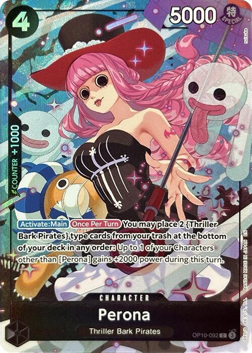 Perona (Premium Card Collection -Best Selection Vol. 4-) (OP10-092) [One Piece Promotion Cards] | Jack's On Queen