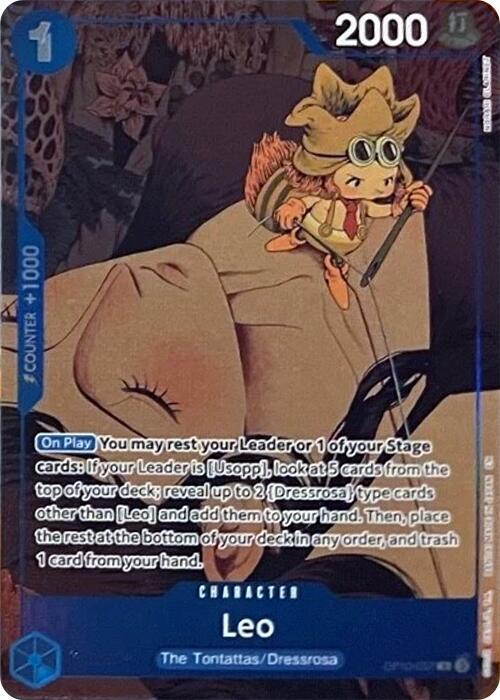 Leo (Premium Card Collection -6 assort vol.1-) (OP10-057) [One Piece Promotion Cards] | Jack's On Queen