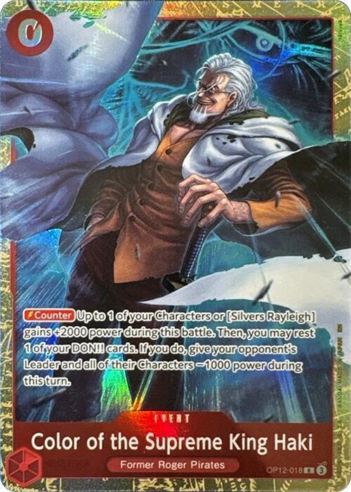 Color of the Supreme King Haki (Premium Card Collection -6 assort vol.1-) (OP12-018) [One Piece Promotion Cards] | Jack's On Queen