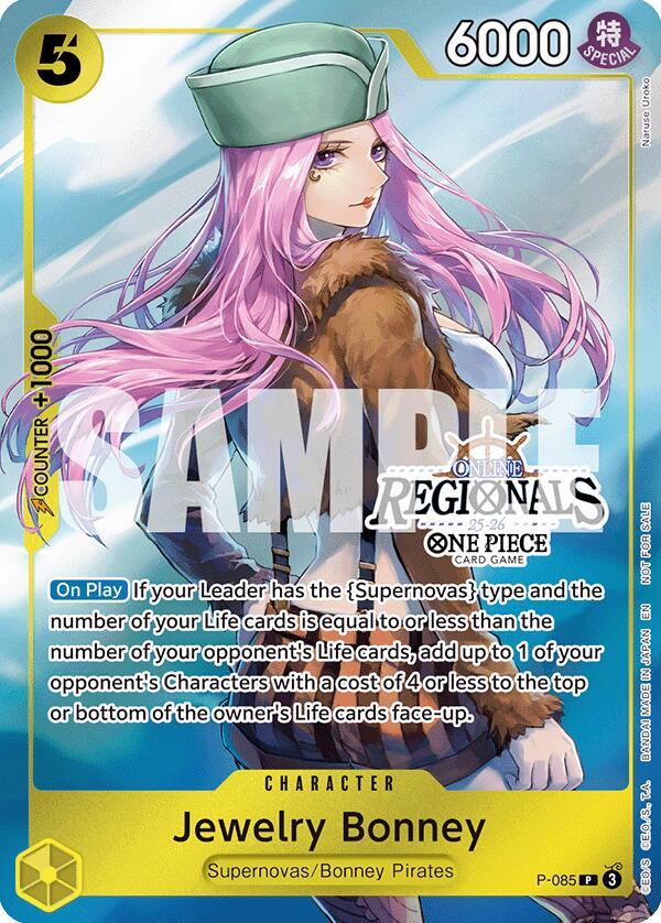 Jewelry Bonney (Online Regional Participation Pack 2025 Vol.2) (P-085) [One Piece Promotion Cards] | Jack's On Queen