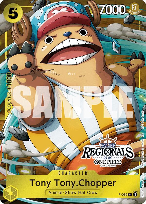 Tony Tony.Chopper (Online Regional Participation Pack 2025 Vol.2) (P-089) [One Piece Promotion Cards] | Jack's On Queen