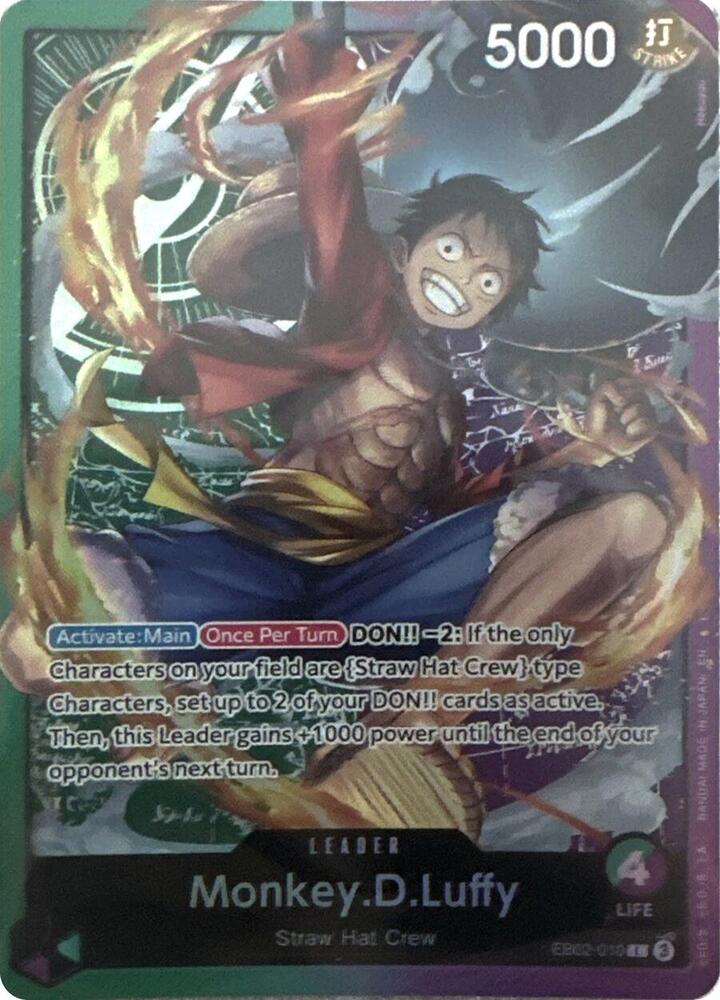 Monkey.D.Luffy (Sound Loader - Luffy Edition 2025) (EB02-010) [One Piece Promotion Cards] | Jack's On Queen