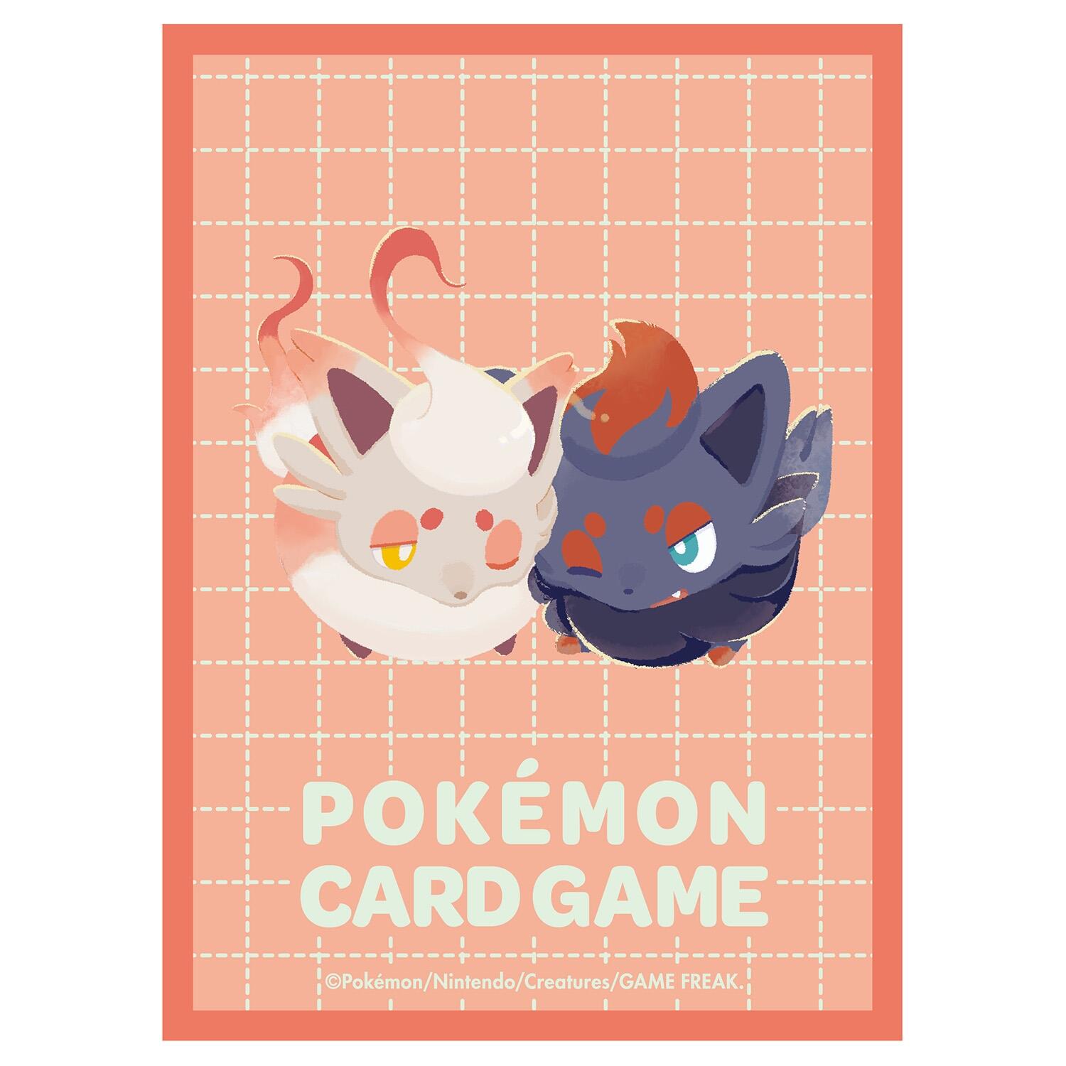 Card Sleeves - Zorua & Hisui Zorua (64-Pack) (Pokemon Center Exclusive) | Jack's On Queen