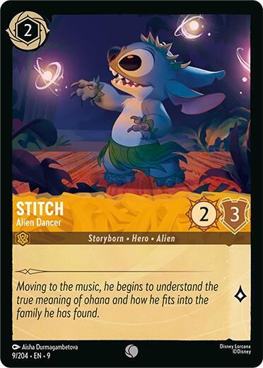 Stitch - Alien Dancer (9/204) [Fabled] | Jack's On Queen