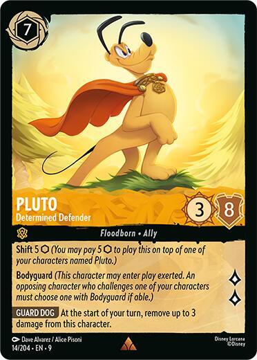Pluto - Determined Defender (14/204) [Fabled] | Jack's On Queen