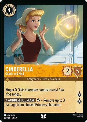 Cinderella - Gentle and Kind (19/204) [Fabled] | Jack's On Queen