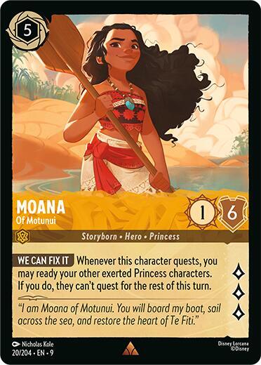 Moana - Of Motunui (20/204) [Fabled] | Jack's On Queen