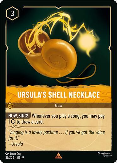 Ursula's Shell Necklace (33/204) [Fabled] | Jack's On Queen