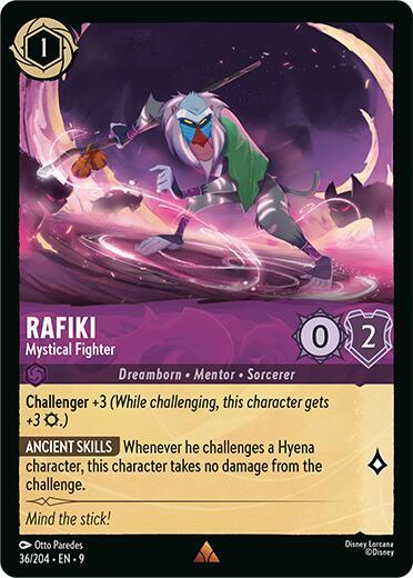 Rafiki - Mystical Fighter (36/204) [Fabled] | Jack's On Queen