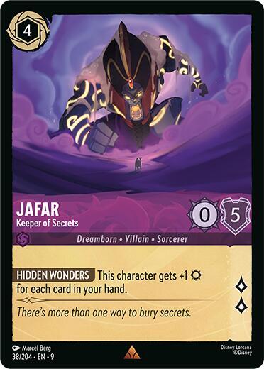 Jafar - Keeper of Secrets (38/204) [Fabled] | Jack's On Queen