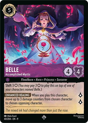 Belle - Accomplished Mystic (40/204) [Fabled] | Jack's On Queen