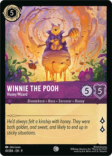 Winnie the Pooh - Hunny Wizard (41/204) [Fabled] | Jack's On Queen