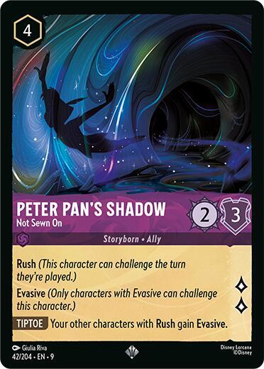 Peter Pan's Shadow - Not Sewn On (42/204) [Fabled] | Jack's On Queen