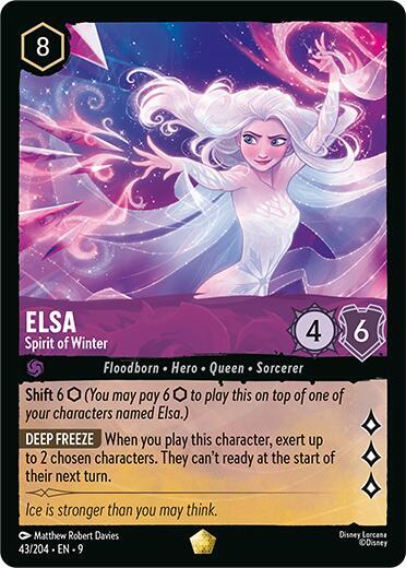 Elsa - Spirit of Winter (43/204) [Fabled] | Jack's On Queen