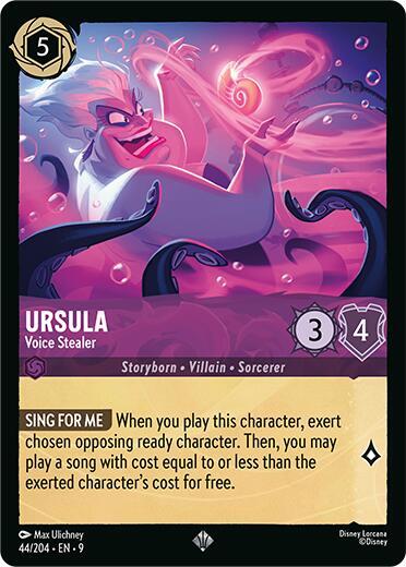 Ursula - Voice Stealer (44/204) [Fabled] | Jack's On Queen