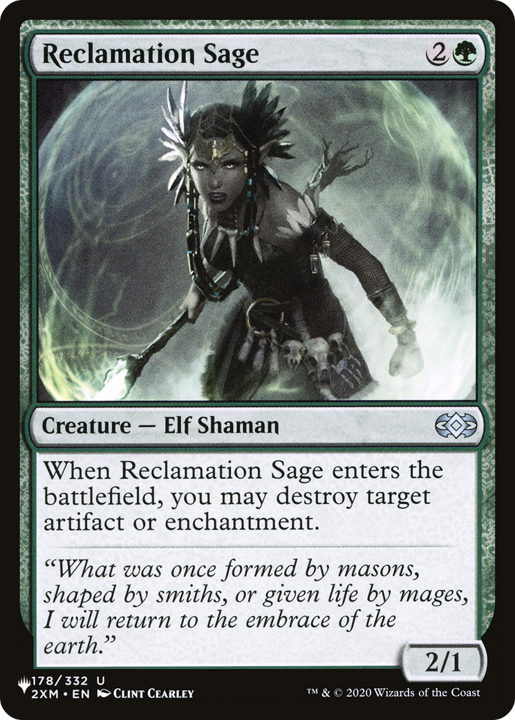 Reclamation Sage (2XM) [The List] | Jack's On Queen