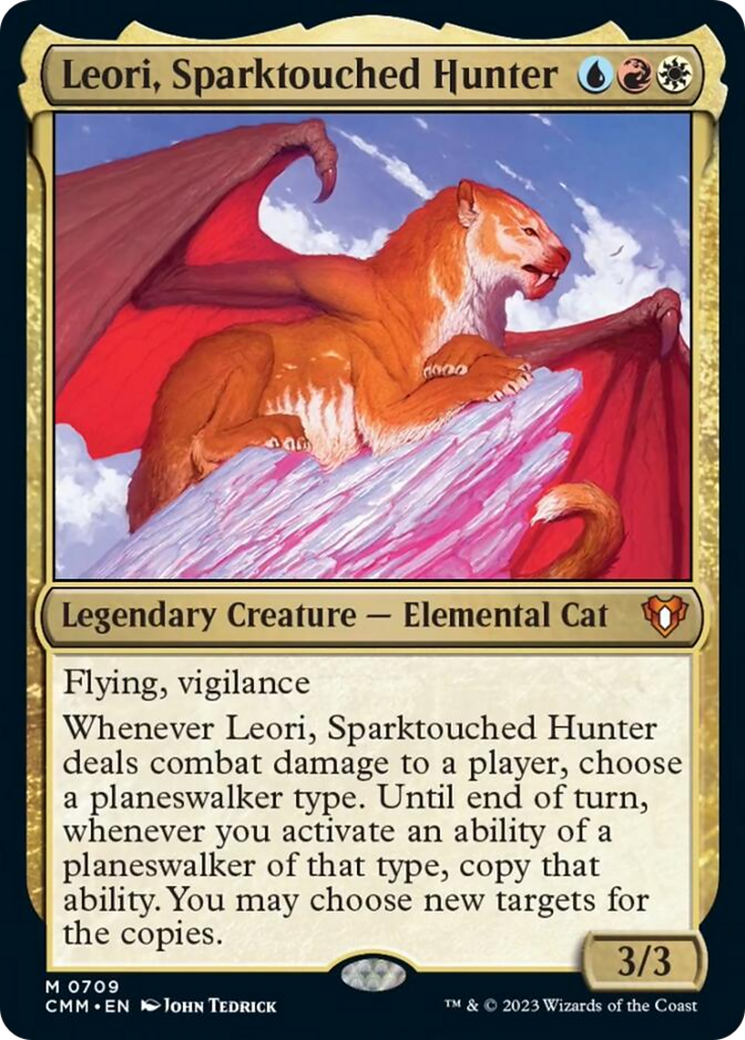 Leori, Sparktouched Hunter [Commander Masters] | Jack's On Queen