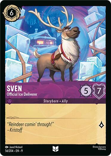 Sven - Official Ice Deliverer (56/204) [Fabled] | Jack's On Queen
