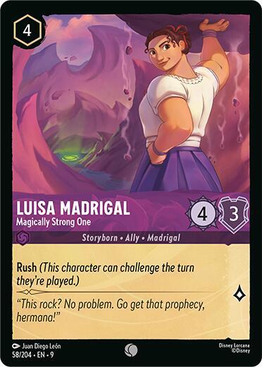 Luisa Madrigal - Magically Strong One (58/204) [Fabled] | Jack's On Queen