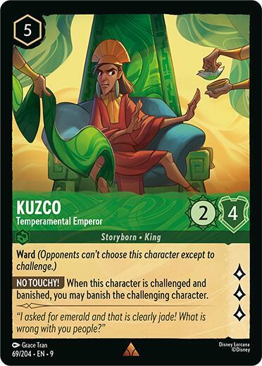 Kuzco - Temperamental Emperor (69/204) [Fabled] | Jack's On Queen