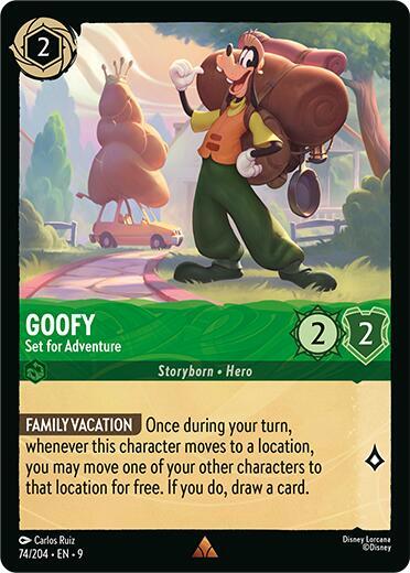 Goofy - Set for Adventure (74/204) [Fabled] | Jack's On Queen