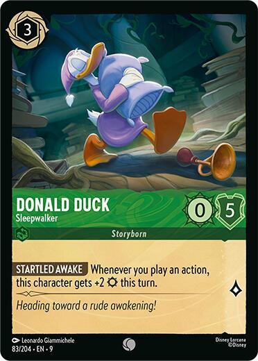 Donald Duck - Sleepwalker (83/204) [Fabled] | Jack's On Queen